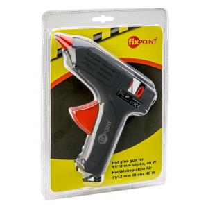 GOOBAY θερμικό πιστόλι σιλικόνης 59176, 40W, 12mm, μαύρο | Εργαλεία | elabstore.gr