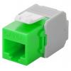 GOOBAY Keystone module RJ45 CAT 6A 90687, UTP, πράσινο | Εξοπλισμός IT | elabstore.gr