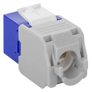 GOOBAY Keystone module RJ45 CAT 6A 90688, UTP, μπλε | Εξοπλισμός IT | elabstore.gr