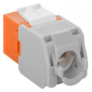 GOOBAY Keystone module RJ45 CAT 6A 90690, UTP, πορτοκαλί | Εξοπλισμός IT | elabstore.gr