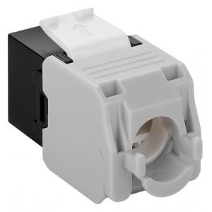GOOBAY Keystone module RJ45 CAT 6A 90692, UTP, μαύρο | Εξοπλισμός IT | elabstore.gr