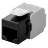GOOBAY Keystone module RJ45 CAT 6A 90692, UTP, μαύρο | Εξοπλισμός IT | elabstore.gr