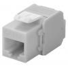 GOOBAY Keystone module RJ45 CAT 6A 90693, UTP, γκρι | Εξοπλισμός IT | elabstore.gr
