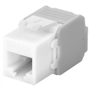 GOOBAY Keystone module RJ45 CAT 6A 90867, UTP, λευκό | Εξοπλισμός IT | elabstore.gr