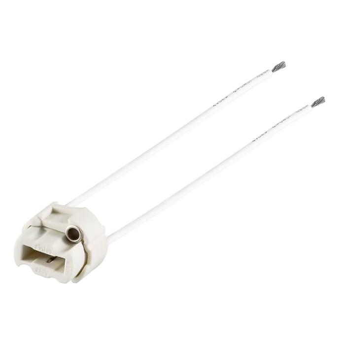 GOOBAY ντουί λάμπας G9 με καλώδια 9181, 250V/500W, κεραμικό, λευκό | eLabstore.gr GOOBAY ντουί λάμπας G9 με καλώδια 9181, 250V/500W, κεραμικό, λευκό | Φωτισμός | elabstore.gr
