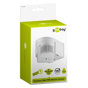 GOOBAY ανιχνευτής κίνησης 95175, εξωτερική χρήση, IP44, 180°, 12m, λευκό | Φωτισμός | elabstore.gr