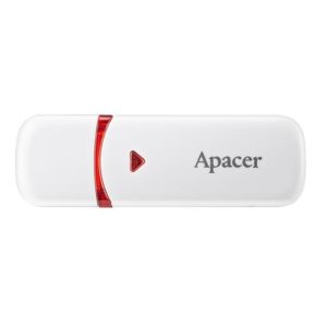 APACER USB Flash Drive AH333 AP64GAH333W-1, 64GB, USB 2.0, λευκό | Συνοδευτικά PC | elabstore.gr