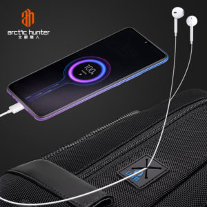 ARCTIC HUNTER τσάντα πλάτης B00398-BK με θήκη laptop, μαύρη | Οικιακές & Προσωπικές Συσκευές | elabstore.gr