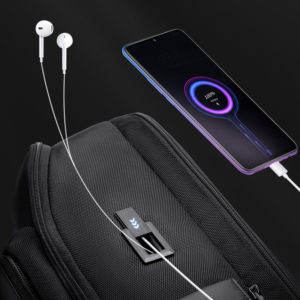 ARCTIC HUNTER τσάντα πλάτης B00403-BK με θήκη laptop, USB, μαύρο | Οικιακές & Προσωπικές Συσκευές | elabstore.gr
