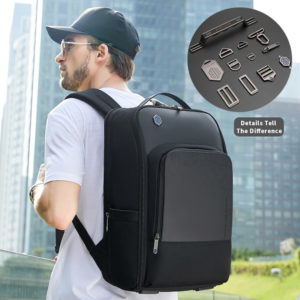 ARCTIC HUNTER τσάντα πλάτης B00403-GY με θήκη laptop, USB, γκρι | Οικιακές & Προσωπικές Συσκευές | elabstore.gr
