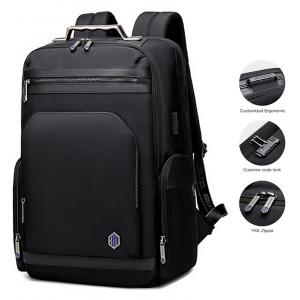 ARCTIC HUNTER τσάντα πλάτης B00415-BK με θήκη laptop, USB, μαύρη | eLabstore.gr