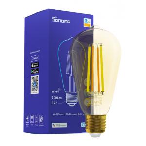 SONOFF Smart λάμπα LED Filament B02-F-ST64, Wi-Fi, 7W, E27, 1800K-5000K | eLabstore.gr SONOFF Smart λάμπα LED Filament B02-F-ST64, Wi-Fi, 7W, E27, 1800K-5000K | Φωτισμός | elabstore.gr
