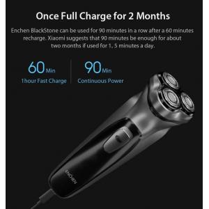 ENCHEN Ξυριστική μηχανή 3D Blackstone, κεφαλή 3D, USB, μπαταρία, μαύρη | Οικιακές & Προσωπικές Συσκευές | elabstore.gr