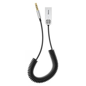 BASEUS Bluetooth car audio receiver CABA01-01, μεταλλικό, γκρι | Gadgets | elabstore.gr