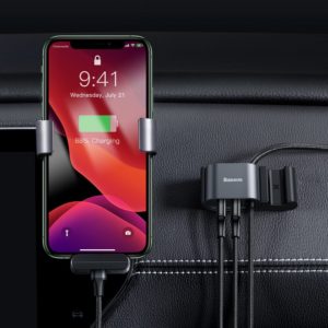 BASEUS καλώδιο αυτοκινήτου USB σε Lightning CALHZ-01, 2x USB, 3A, μαύρο | eLabstore.gr BASEUS καλώδιο αυτοκινήτου USB σε Lightning CALHZ-01, 2x USB, 3A, μαύρο | eLabstore.gr