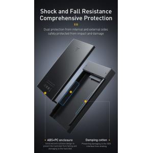 BASEUS εξωτερική θήκη CAYPH-A01 για HDD 2.5", USB 3.0 Micro-B, μαύρη | eLabstore.gr
