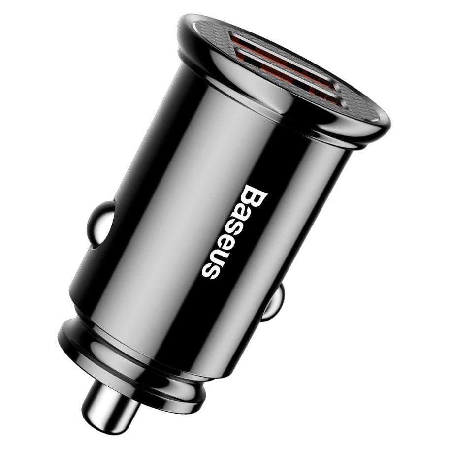 BASEUS φορτιστής αυτοκινήτου CCALL-YD01, 2x USB, QC3.0, 30W, 5A, μαύρο | eLabstore.gr BASEUS φορτιστής αυτοκινήτου CCALL-YD01, 2x USB, QC3.0, 30W, 5A, μαύρο | Αξεσουάρ κινητών | elabstore.gr