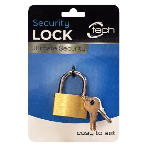 CTECH λουκέτο ασφαλείας με κλειδί CTL-0008, 20mm, μεταλλικό | eLabstore.gr CTECH λουκέτο ασφαλείας με κλειδί CTL-0008, 20mm, μεταλλικό | Gadgets - Αξεσουάρ | elabstore.gr