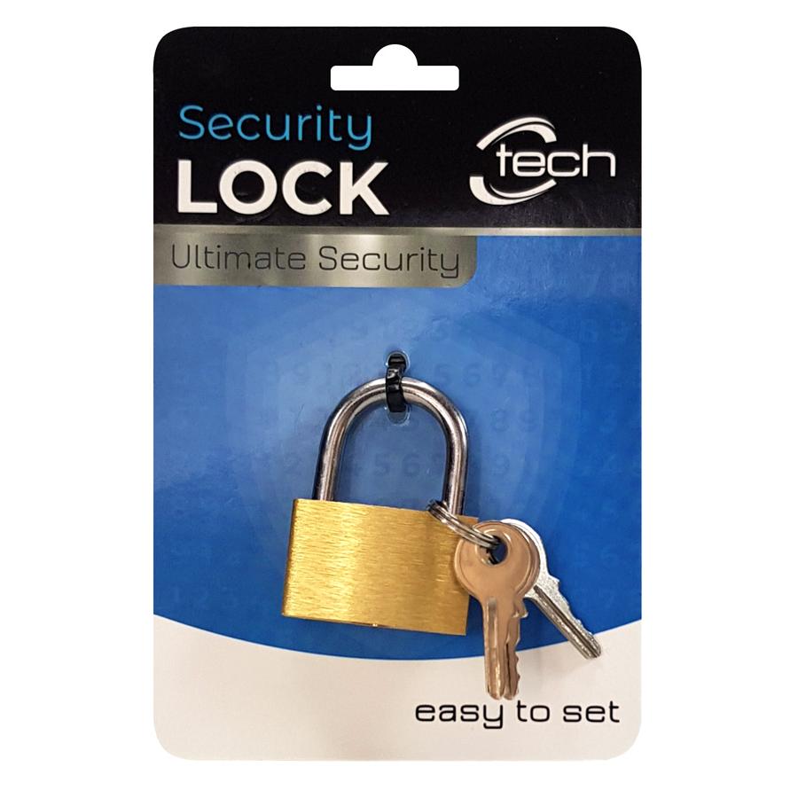 CTECH λουκέτο ασφαλείας με κλειδί CTL-0008, 20mm, μεταλλικό | eLabstore.gr CTECH λουκέτο ασφαλείας με κλειδί CTL-0008, 20mm, μεταλλικό | Gadgets - Αξεσουάρ | elabstore.gr