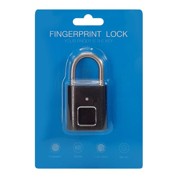 Λουκέτο ασφαλείας με fingerprint CTL-0021, 50mm, μεταλλικό, μαύρο | eLabstore.gr Λουκέτο ασφαλείας με fingerprint CTL-0021, 50mm, μεταλλικό, μαύρο | Gadgets | elabstore.gr