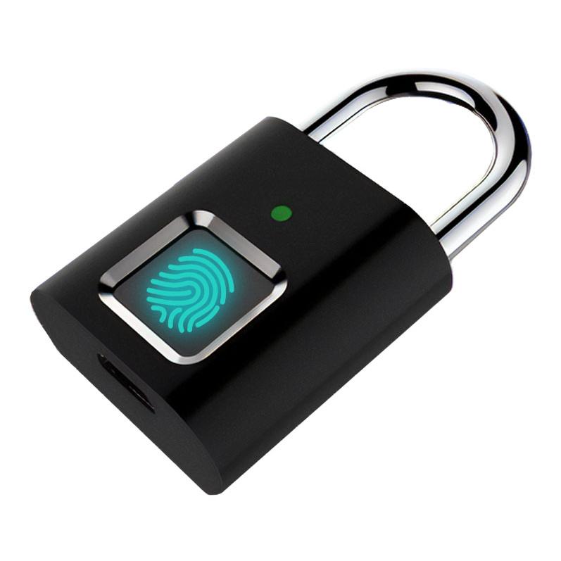 Λουκέτο ασφαλείας με fingerprint CTL-0021, 50mm, μεταλλικό, μαύρο | eLabstore.gr Λουκέτο ασφαλείας με fingerprint CTL-0021, 50mm, μεταλλικό, μαύρο | Gadgets | elabstore.gr