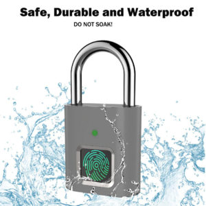 Λουκέτο ασφαλείας με fingerprint CTL-0022, 50mm, μεταλλικό, ασημί | eLabstore.gr Λουκέτο ασφαλείας με fingerprint CTL-0022, 50mm, μεταλλικό, ασημί | Gadgets | elabstore.gr