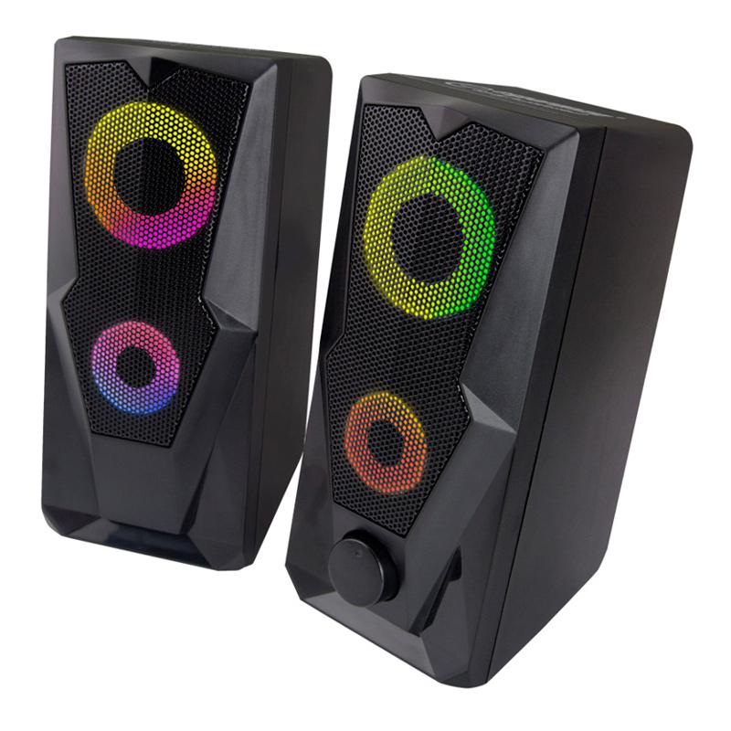 ESPERANZA ηχεία stereo Baila 2.0 EGS103, 2x3W, 3.5mm, μαύρα | eLabstore.gr ESPERANZA ηχεία stereo Baila 2.0 EGS103, 2x3W, 3.5mm, μαύρα | Συνοδευτικά PC | elabstore.gr