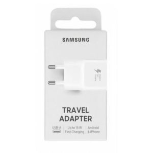 SAMSUNG φορτιστής τοίχου EP-TA20EWE, 15W 2A, λευκός | Αξεσουάρ κινητών | elabstore.gr