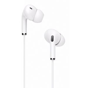 CELEBRAT earphones με μικρόφωνο G15-WH, 10mm, 3.5mm, 1.2m, λευκά | Αξεσουάρ κινητών | elabstore.gr
