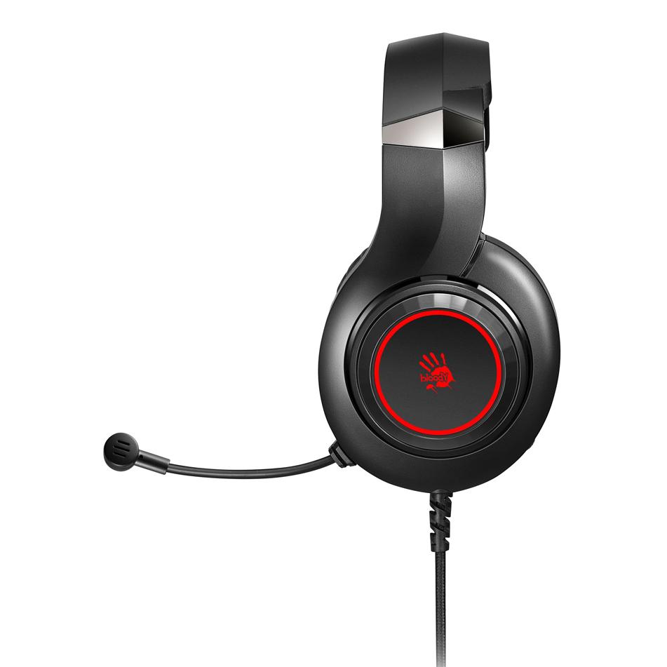 BLOODY Headset G200, 3.5mm, 50mm ακουστικά, HiFi stereo, μαύρα | eLabstore.gr BLOODY Headset G200, 3.5mm, 50mm ακουστικά, HiFi stereo, μαύρα | Συνοδευτικά PC | elabstore.gr