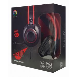 BLOODY Headset G200, 3.5mm, 50mm ακουστικά, HiFi stereo, μαύρα | eLabstore.gr BLOODY Headset G200, 3.5mm, 50mm ακουστικά, HiFi stereo, μαύρα | Συνοδευτικά PC | elabstore.gr