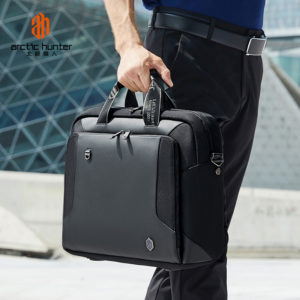 ARCTIC HUNTER τσάντα ώμου GW0004-BK με θήκη laptop, μαύρη | Οικιακές & Προσωπικές Συσκευές | elabstore.gr