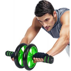 Ρόδα κυλιακών AB Wheel GYM-0001, μαύρο-πράσινο | Οικιακές & Προσωπικές Συσκευές | elabstore.gr