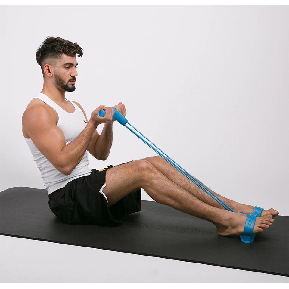 Σύστημα εκγύμνασης με λάστιχα αντίστασης GYM-0002, με λαβές, Φ7, μπλε | eLabstore.gr Σύστημα εκγύμνασης με λάστιχα αντίστασης GYM-0002, με λαβές, Φ7, μπλε | Οικιακές & Προσωπικές Συσκευές | elabstore.gr