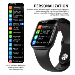 HIFUTURE smartwatch HITime Mini, 1.57", IP67, HR & Blood pressure, μαύρο | Mobile Συσκευές | elabstore.gr