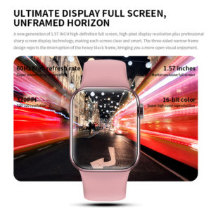 HIFUTURE smartwatch HITime Mini, 1.57", IP67, HR & Blood pressure, ροζ | Mobile Συσκευές | elabstore.gr
