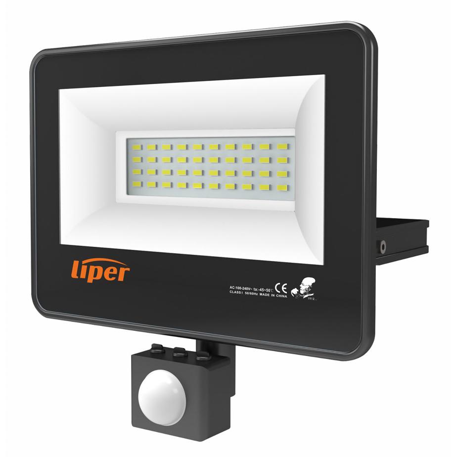 LIPER LED προβολέας LPFL-20BS01-G 20W με αισθητήρα κίνησης, IP65, 220V | eLabstore.gr LIPER LED προβολέας LPFL-20BS01-G 20W με αισθητήρα κίνησης, IP65, 220V | Φωτισμός | elabstore.gr