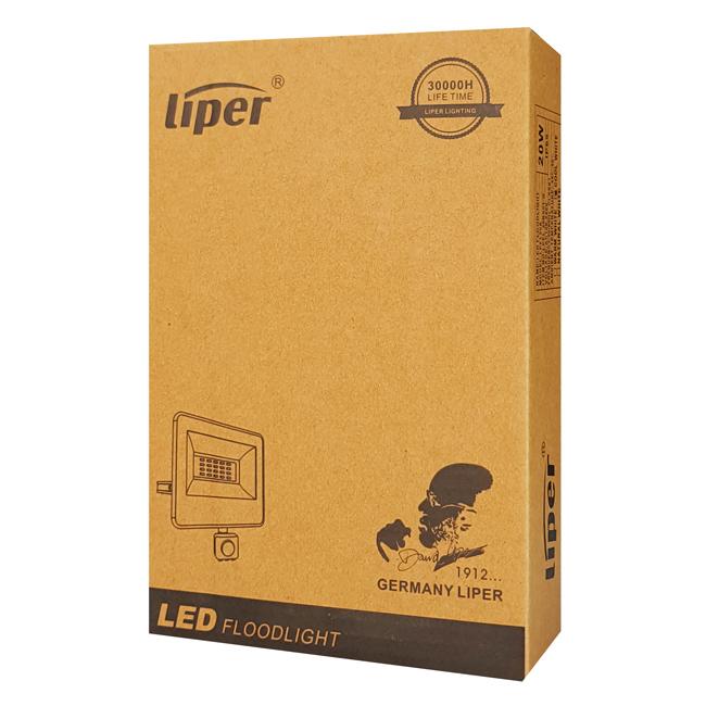 LIPER LED προβολέας LPFL-50BS01-G 50W με αισθητήρα κίνησης, IP65, 220V | eLabstore.gr LIPER LED προβολέας LPFL-50BS01-G 50W με αισθητήρα κίνησης, IP65, 220V | Φωτισμός | elabstore.gr