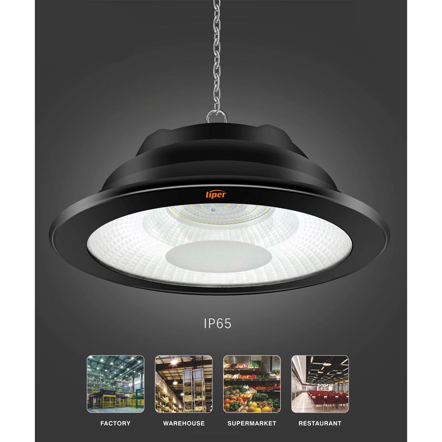 LIPER LED προβολέας LPHB-100D01 100W, 9500lmn, 6500K, IP65, Φ34, μαύρος | eLabstore.gr LIPER LED προβολέας LPHB-100D01 100W, 9500lmn, 6500K, IP65, Φ34, μαύρος | Φωτισμός | elabstore.gr