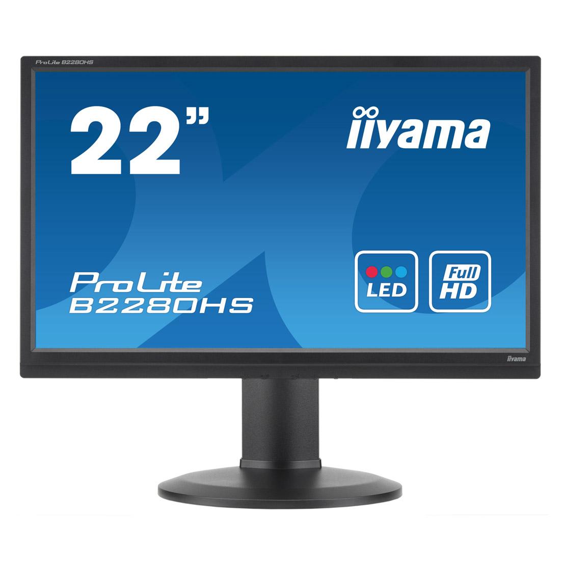 IIYAMA used Οθόνη B2280HS LED, 22", FULL HD, VGA/HDMI/DVI-D, FQ | eLabstore.gr IIYAMA used Οθόνη B2280HS LED, 22", FULL HD, VGA/HDMI/DVI-D, FQ | Refurbished PC & Parts | elabstore.gr