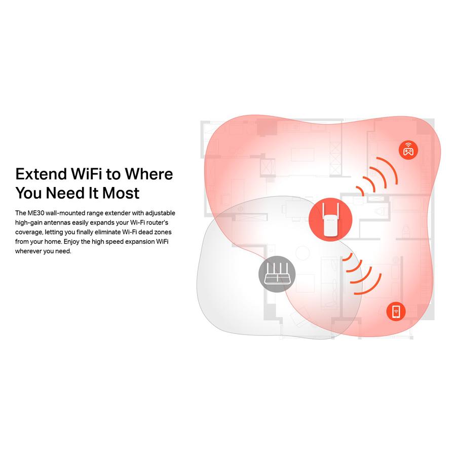 MERCUSYS Wi-Fi Range Extender MW30, 1200Mbps, Ver. 1.0 | eLabstore.gr MERCUSYS Wi-Fi Range Extender MW30, 1200Mbps, Ver. 1.0 | Δικτυακά | elabstore.gr
