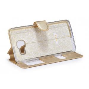 POWERTECH Θήκη Slide για SAMSUNG Galaxy A3 (2017), Gold | Αξεσουάρ κινητών | elabstore.gr