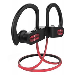 MPOW bluetooth earphones Flame 088A, IPX7, μικρόφωνο, μαύρο-κόκκινο | Αξεσουάρ κινητών | elabstore.gr
