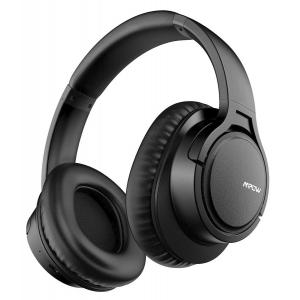 MPOW headphones H7, wireless & wired, 40mm, mic, μαύρα | Αξεσουάρ κινητών | elabstore.gr