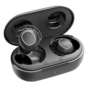 MPOW earphones M30 με θήκη φόρτισης, True Wireless, μαύρα | Αξεσουάρ κινητών | elabstore.gr