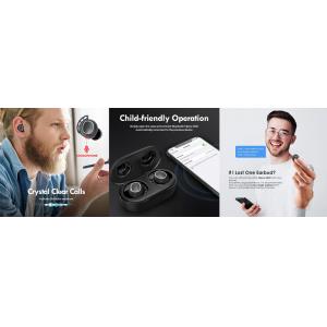 MPOW earphones M30 με θήκη φόρτισης, True Wireless, μαύρα | eLabstore.gr