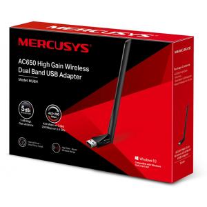 MERCUSYS Wireless USB Adapter MU6H, 5dBi, AC650, Dual Band, Ver. 1.0 | Δικτυακά | elabstore.gr