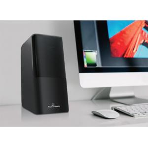 POWERTECH ηχεία Premium sound PT-847, 2x 3W, 3.5mm, μαύρα | Συνοδευτικά PC | elabstore.gr