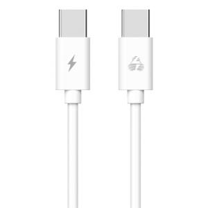 POWERTECH Καλώδιο USB Type-C PTR-0093, 48W 3A, 1m, λευκό | Αξεσουάρ κινητών | elabstore.gr