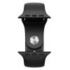 ROCKROSE band σιλικόνης Rough Jade για Apple Watch 42/44mm, μαύρο | Mobile Συσκευές | elabstore.gr